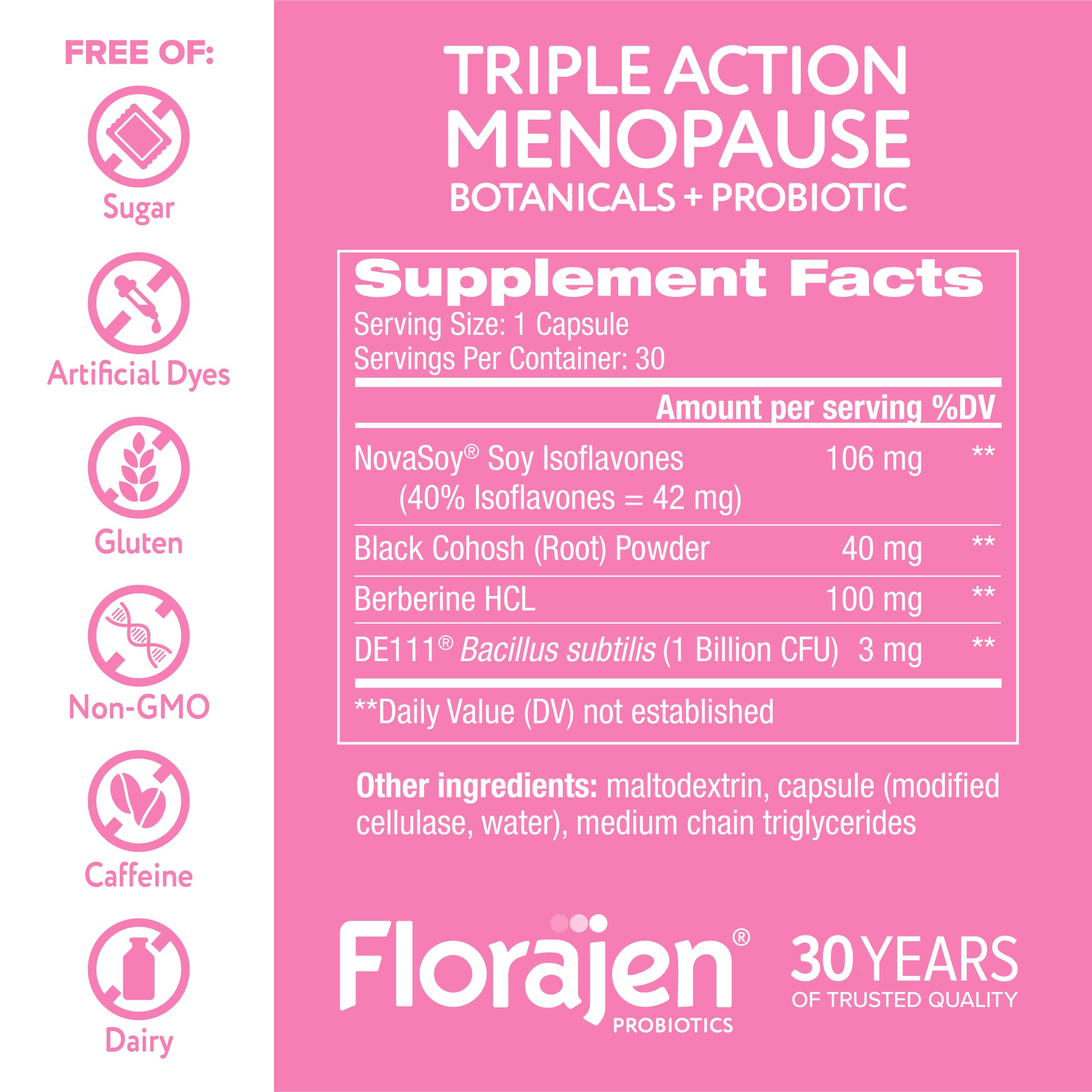 Amazon.com: Florajen Menopause Probiotic - Probiotic with